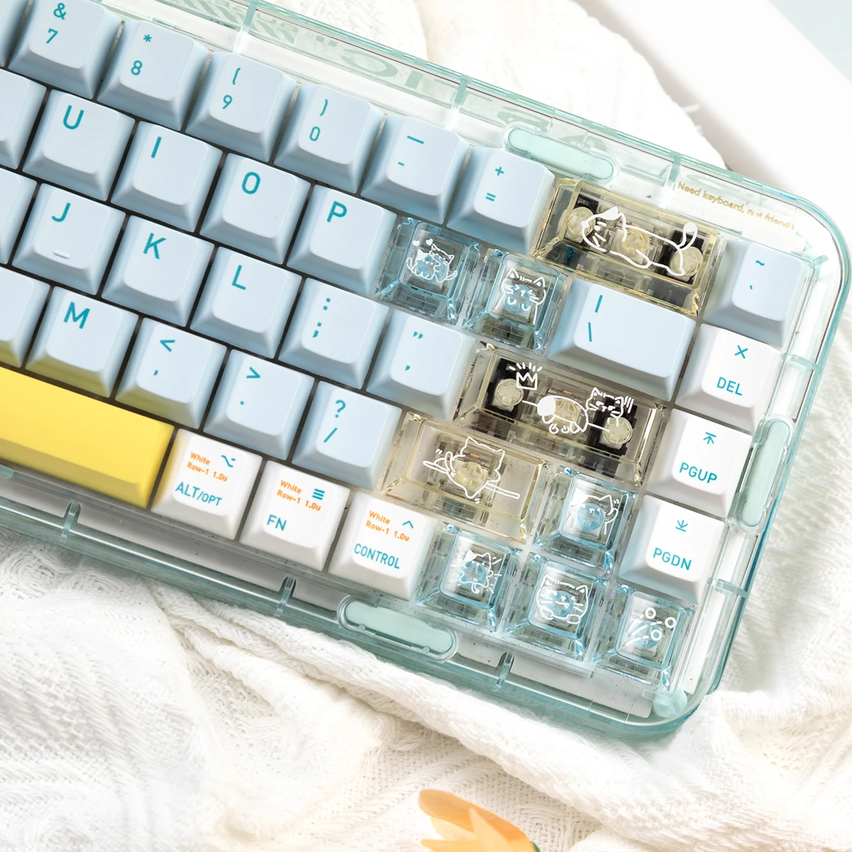 SUMREDA PBT tinte sublimado Keycap PC transparente perfil de cereza para Mx Cherry Switch Wooting Madlions Teclado mecánico - imagen 5