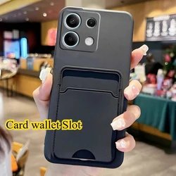 Funda Motorola Moto G96/G86 Power/G85 con tarjetero de silicona mate