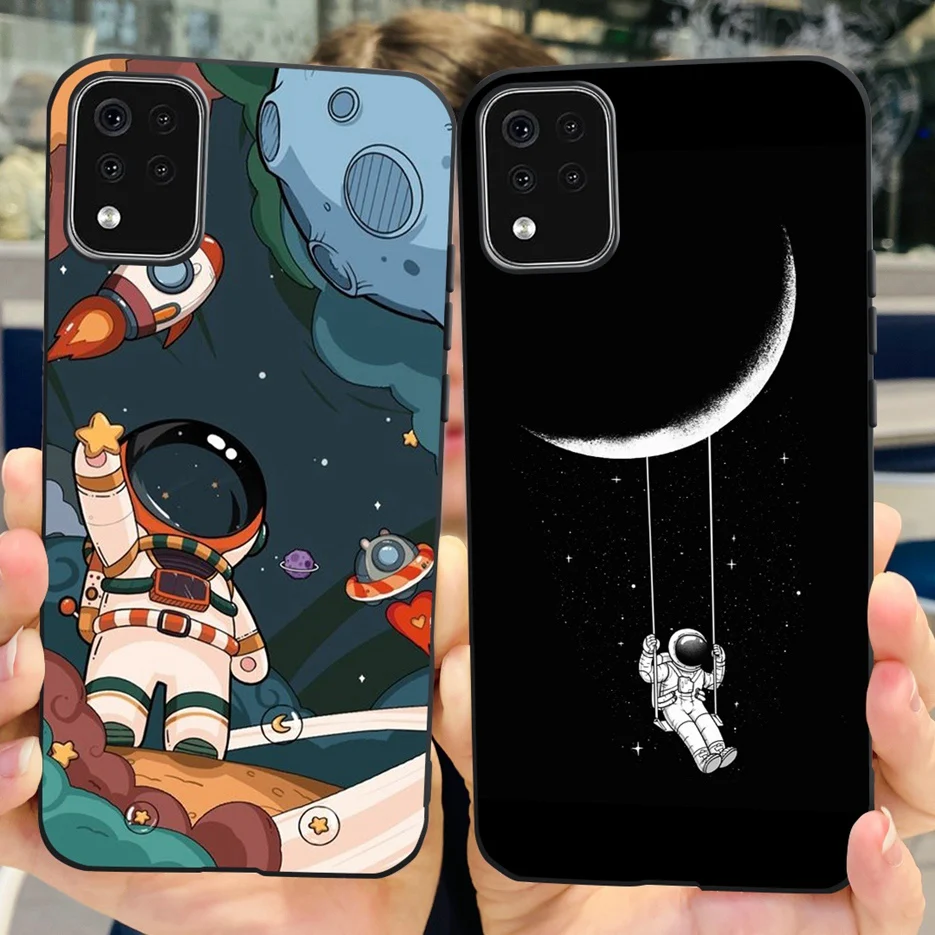 Para LG K42 funda LM-K420 LM-K420H funda pintada de lujo funda de teléfono de silicona suave TPU para LG K42 K 42 LGK42 contraportada 6,6 ''Fundas - imagen 4