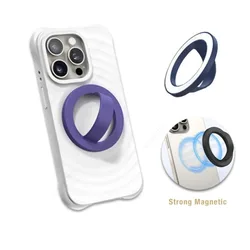 Soporte Magnético Silicona Giro 360 iPhone Magsafe – Anillo Rotativo