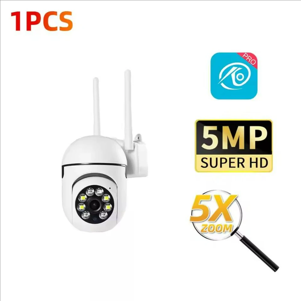 Cámaras de 8MP Wifi Video vigilancia IP Monitor de protección de seguridad exterior Zoom 5.0X alarma de seguimiento inalámbrica para el hogar O-Kam pro