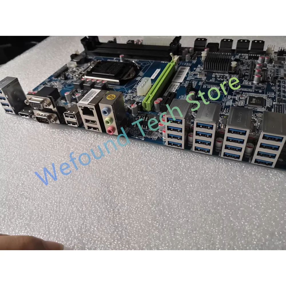 La placa base de escritorio ATX-I8719 admite memoria DDR3 1150CPU - imagen 4