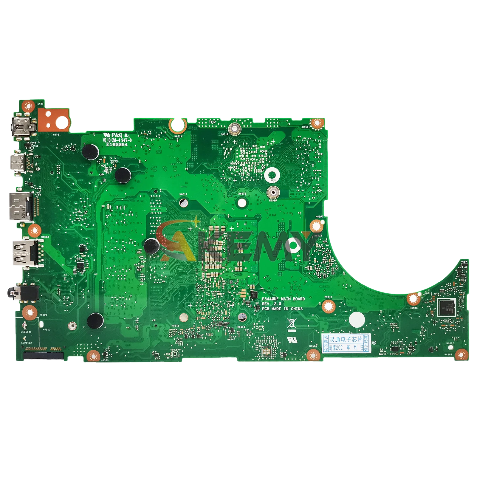 Placa base para ordenador portátil P5440UA para ASUS ProArt P5440UF P5440UA PU404U P5440U placa base para portátil con CPU I3 I5 I7 100% pruebas OK stk - imagen 2