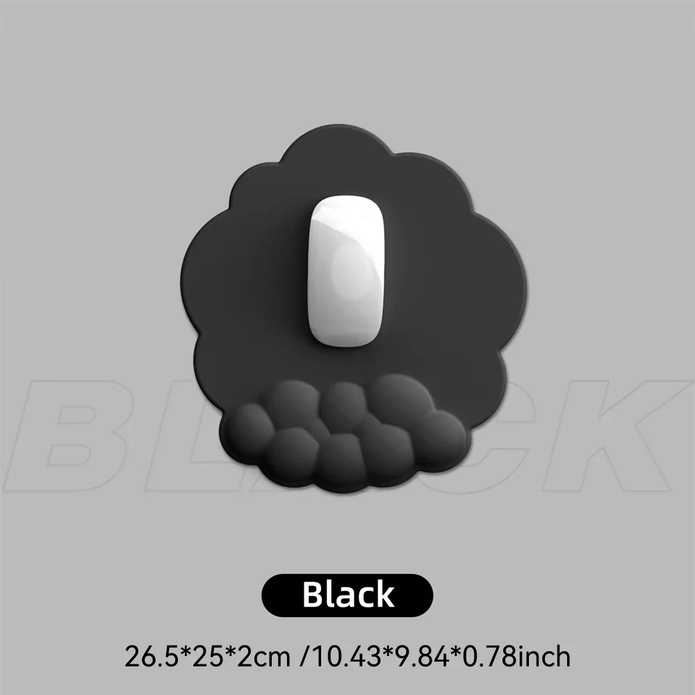 black  and mouse