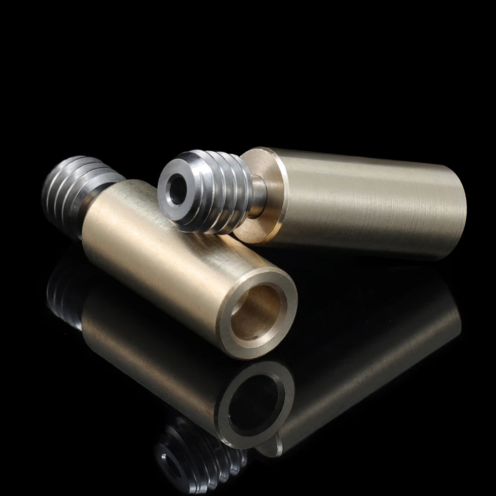 XCR-piezas de impresora 3D, Heatbreak bimetálico, aleación de titanio, latón, rotura de calor, M6 de Metal, garganta de rosca para E3D V6 Hotend Ender 3 - imagen 2