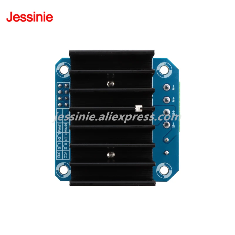 BTS7960 Módulo de accionamiento de motor de coche inteligente de alta potencia 43A Control limitador de corriente Unidad de refrigeración semiconductor - imagen 3