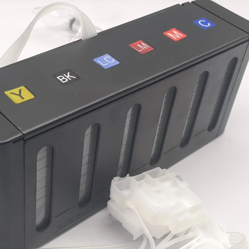 El más nuevo cartucho externo de sistema de tanque de tinta CISS serie Compatible con 6 colores para Epson L805 L800 L1800 L801 L810 L850 L1300 - imagen 4