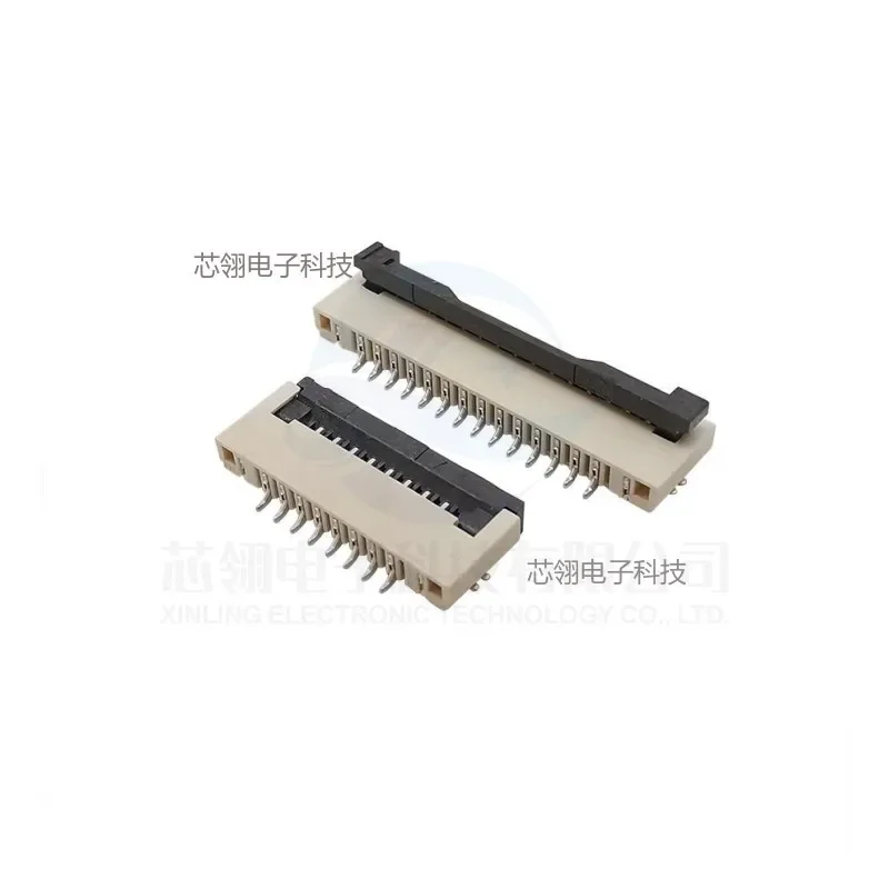 Cable plano flexible de 10 piezas, conector FFC/FPC de 1,0 MM, conexión inferior tipo solapa, 4/6/8/10/14P/20P-30P - imagen 4