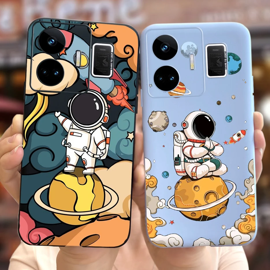 Funda de TPU suave para Realme GT Neo 5 RMX3706, cubierta de lujo pintada en caramelo, 6,74 ", para Realme GT Noe5, 240W - imagen 2