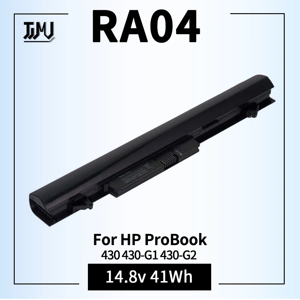 Batería RA04 708459-001 para HP ProBook 430, G1, G2 Series 707618/745416-121, 745662-001, HSTNN-IB4L, HSTNN-IB5X