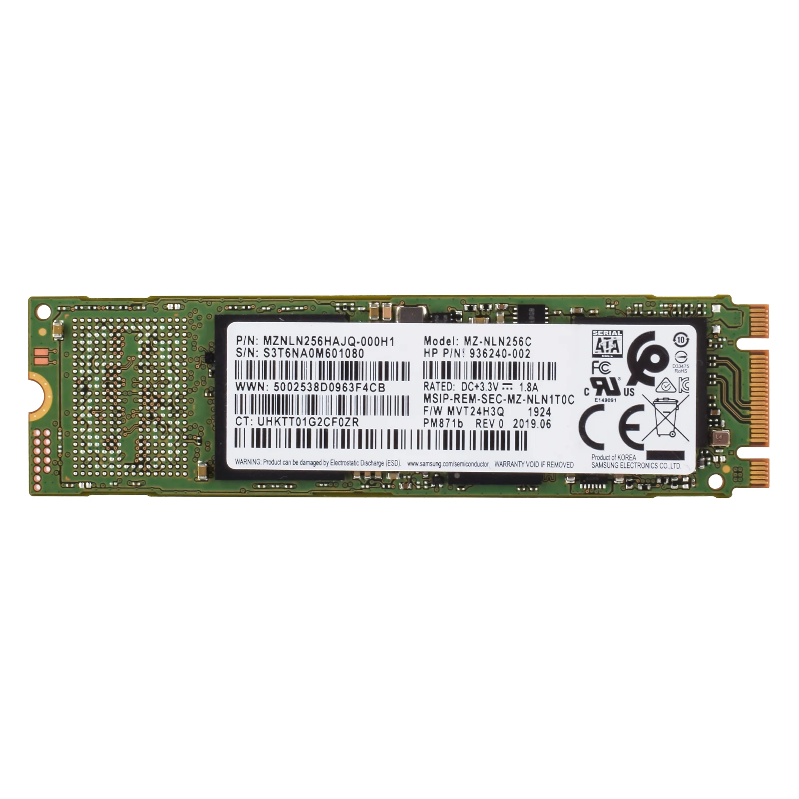 SAMSUNG PM871b SSD M.2 2280 NGFF SATA almacenamiento 256GB 512GB disco duro interno de estado sólido HDD para ordenador portátil de escritorio disco duro - imagen 4