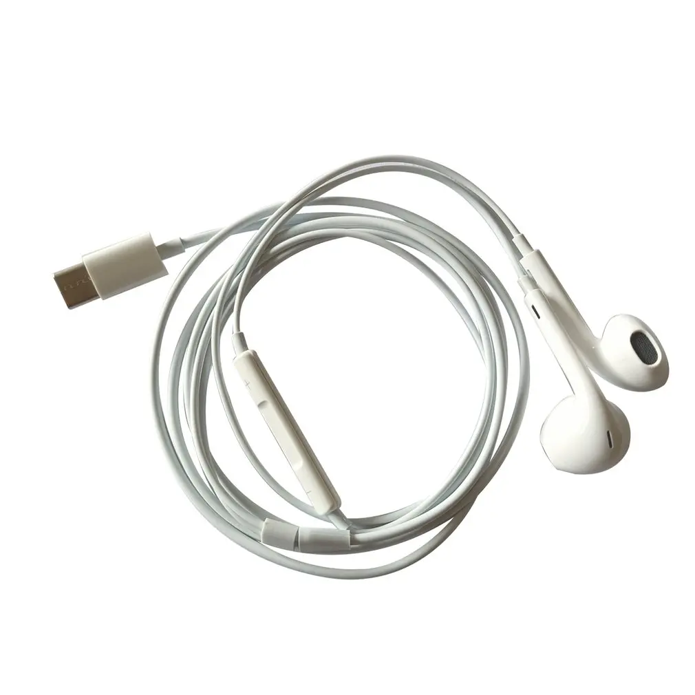 Auricular Digital USB tipo C Original, accesorio de auriculares con cable, Control en la oreja, auriculares digitales para teléfono inteligente