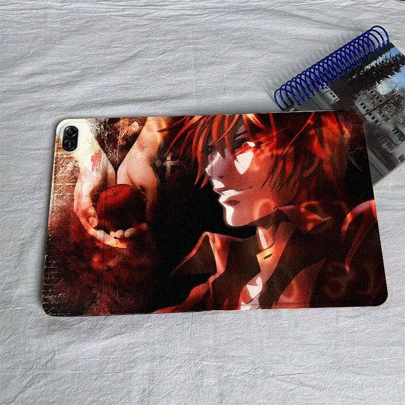 Death Note Anime Cool Dark para Huawei MediaPad MatePad Air M6 M5 M2 T10s T5 C5e 10 11 12X10,8 SE Pro funda para tableta
