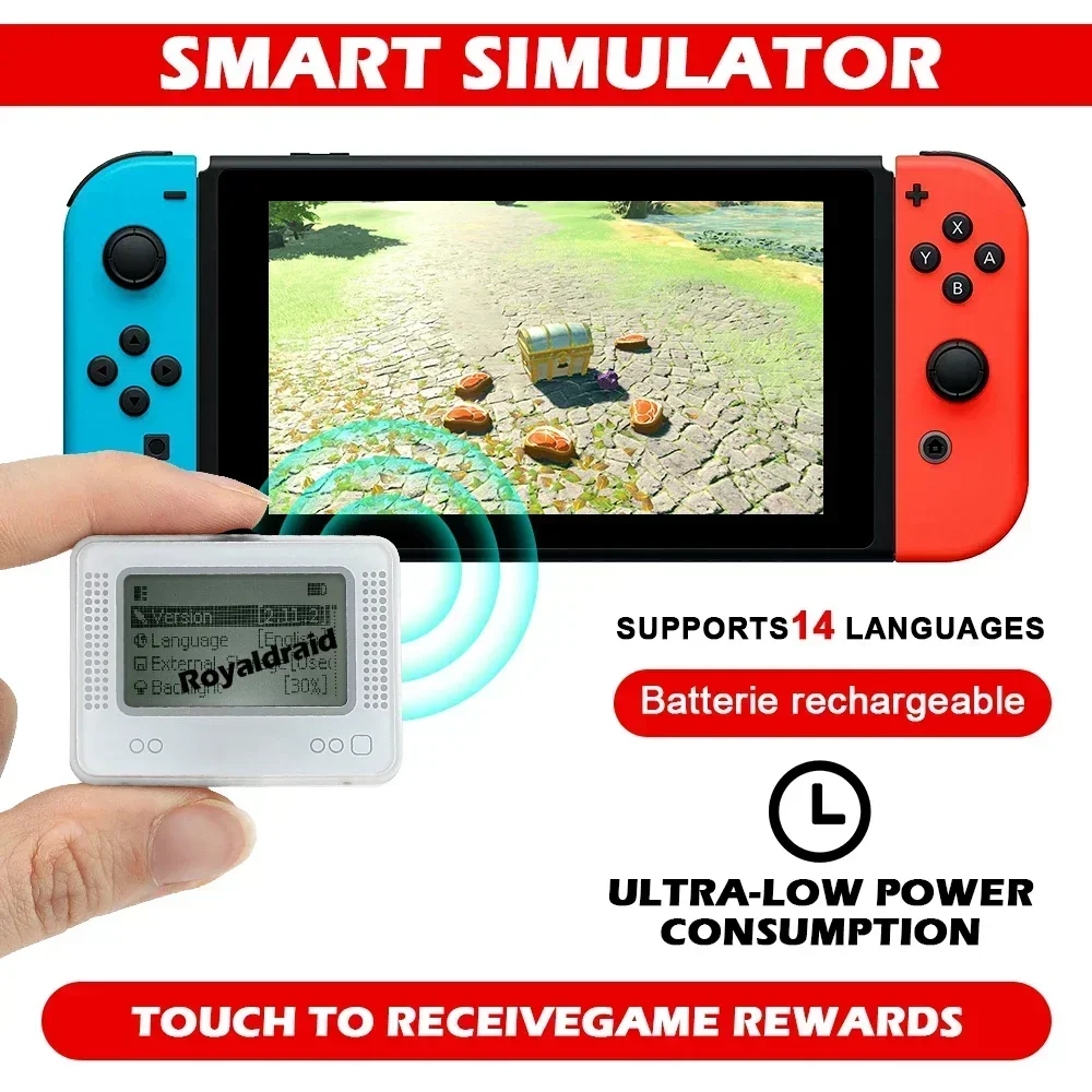 1 Uds. Para emulador simulador inteligente recargable NFC Amiibo Universal para accesorios de juego Switch/WIIU/3DS - imagen 5