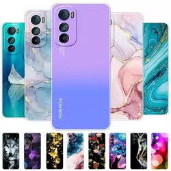 Funda Silicona Transparente Motorola Edge 30 5G Diseño Mármol