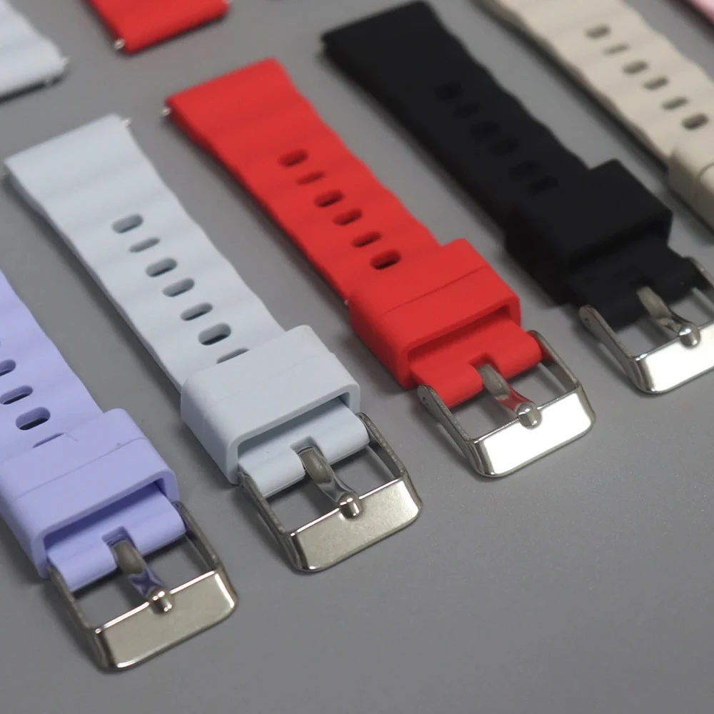 Correa deportiva de silicona de 18mm para HUAWEI Watch GT6, pulseras de 41mm para HUAWEI Watch GT5 Pro 42mm GT5 GT4 41mm, pulsera inteligente - imagen 3