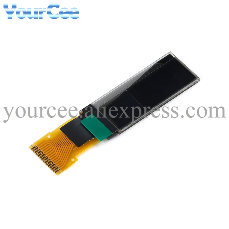Pantalla LCD OLED de 0,91 pulgadas, 0,91 pulgadas, blanco, azul, amarillo, 128x32, 128x32, SSD1306 - imagen 4