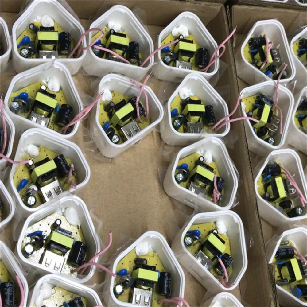 Inicio 5V 1A 1 puerto USB adaptador de corriente cargador de pared enchufe del Reino Unido cargador USB - imagen 4