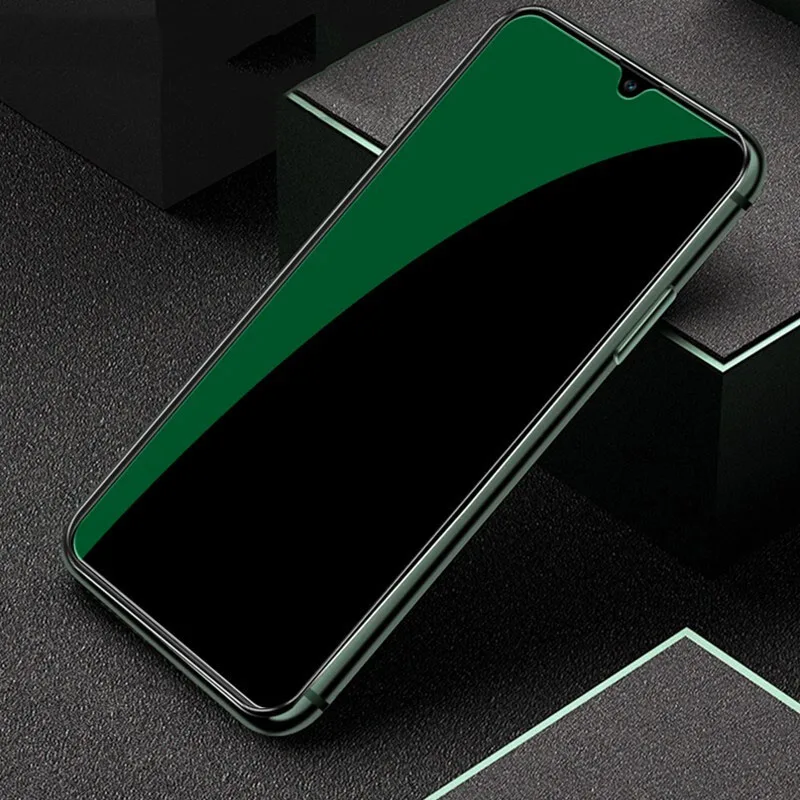 Protector de pantalla 2.5D para TCL L10 Plus Pro 10 Lite 10L, vidrio templado para TCL 10 5G UW SE, luz verde, Anti azul, vidrio mate - imagen 3