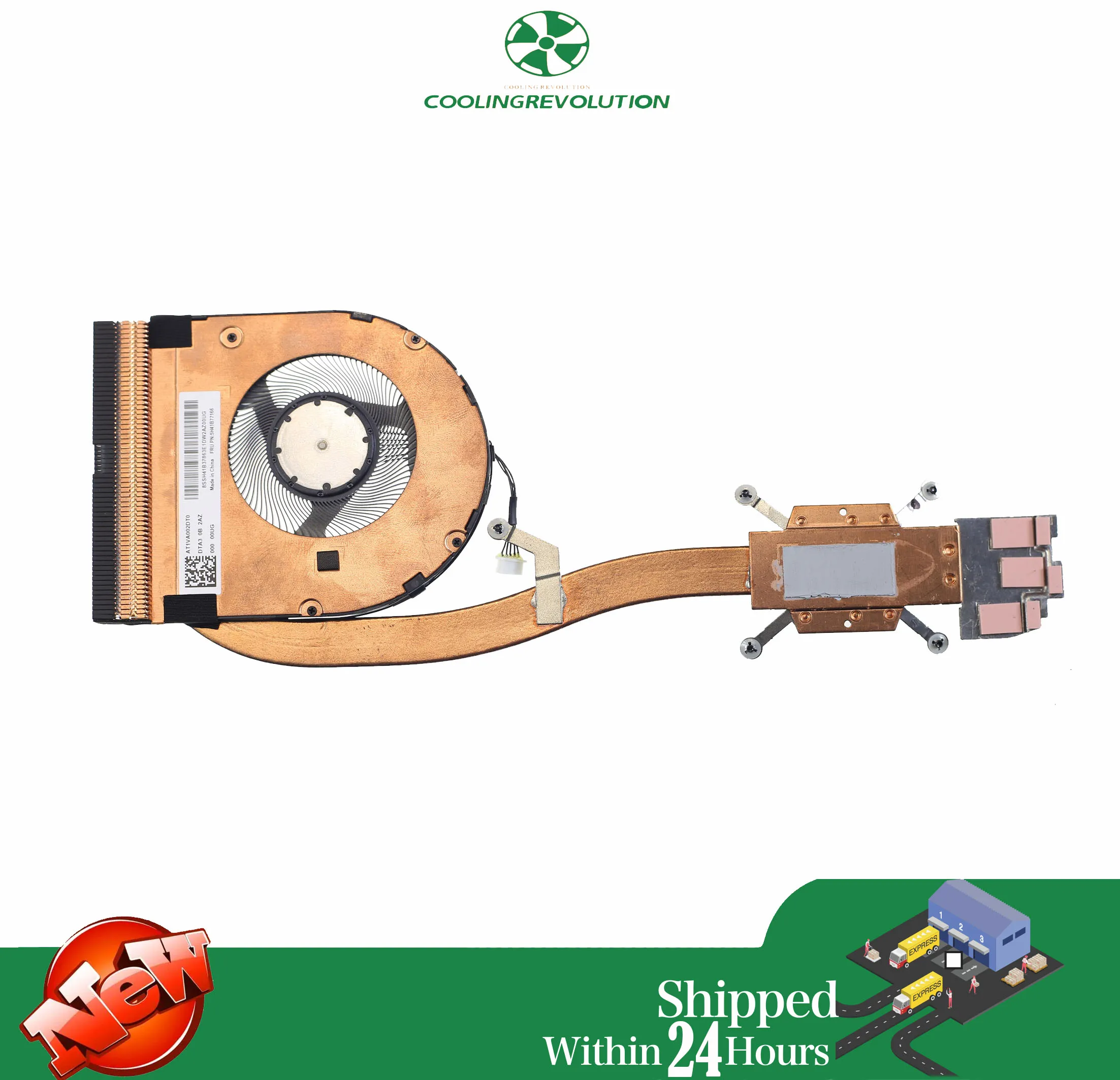 Ventilador de refrigeración de CPU, disipador de calor UMA para Lenovo Thinkpad T14 P14s Gen2, 5H41B77164, nuevo - imagen 2