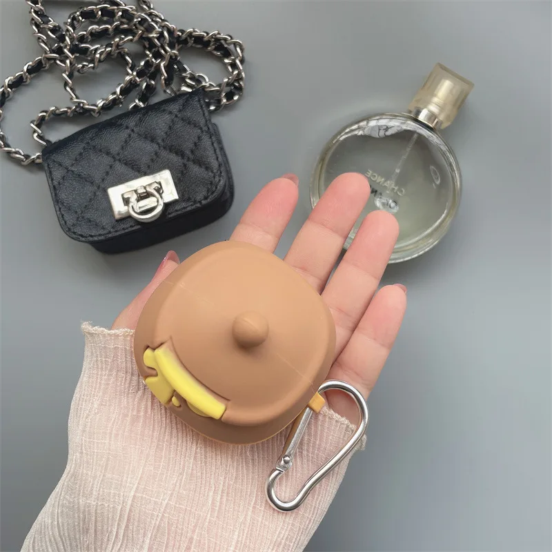 Funda protectora de silicona para Samsung Galaxy Buds 2, 3D, Hunny Bee Jar, auriculares, FE, Live, Pro - imagen 2