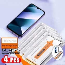 Xiaomi Poco C85 Vidrio Templado 9H Cubierta Completa HD Sin Polvo