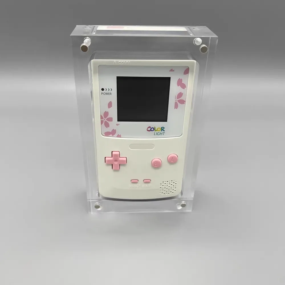 Consola de juegos, cubierta magnética acrílica, caja de exhibición para consola, caja de almacenamiento para Gameboy COLOR para GBC - imagen 3