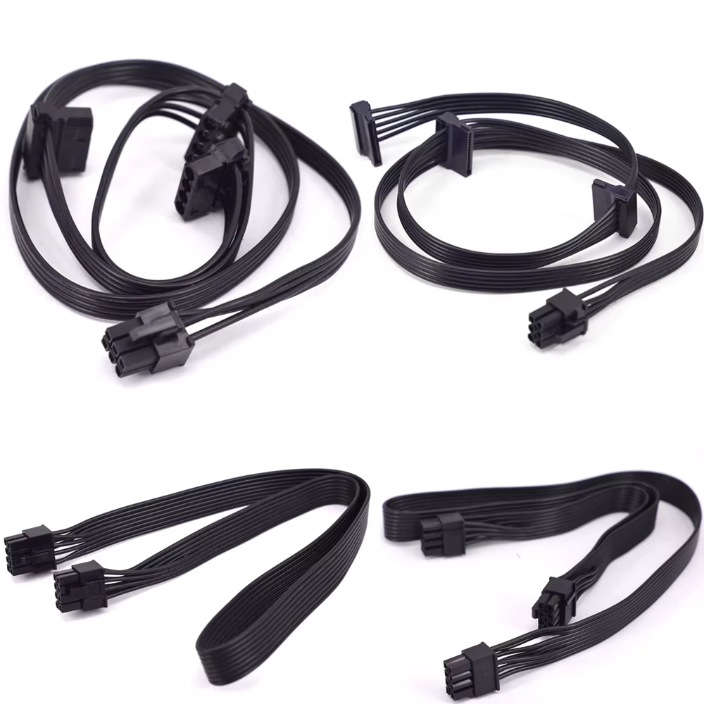 Adaptador Cable PCIe 8 pines a 2 puertos 6+2 pines – Minería ADATA XPG - imagen 2