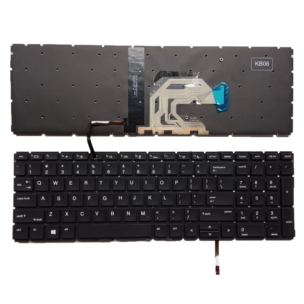 US SP para HP 450 G6 450 455R G6 G7 ZHAN 66 Pro 15 G2 G3 HSN-Q25C HSN-Q22C HSN-Q16C HSN-Q17C teclado del ordenador portátil