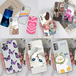 Funda transparente de silicona TPU para Samsung Galaxy A02s
