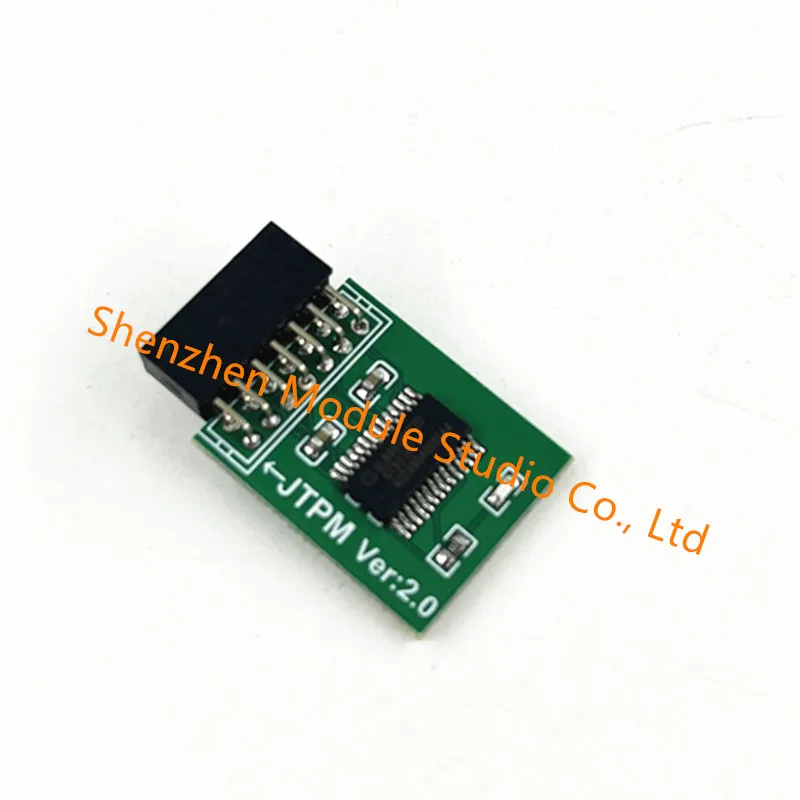 Módulo de seguridad de cifrado TPM 2,0, tarjeta remota, módulo de LPC-14PIN, LPC de 14 pines para MSI TPM2.0 LPC, módulo de seguridad de 14 pines - imagen 4