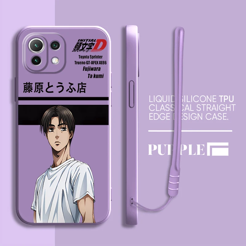 Funda de teléfono de coche con iniciales de Anime D para Xiaomi Mi 11 12 Lite 10T 11T 12T Pro 13 funda suave - imagen 5