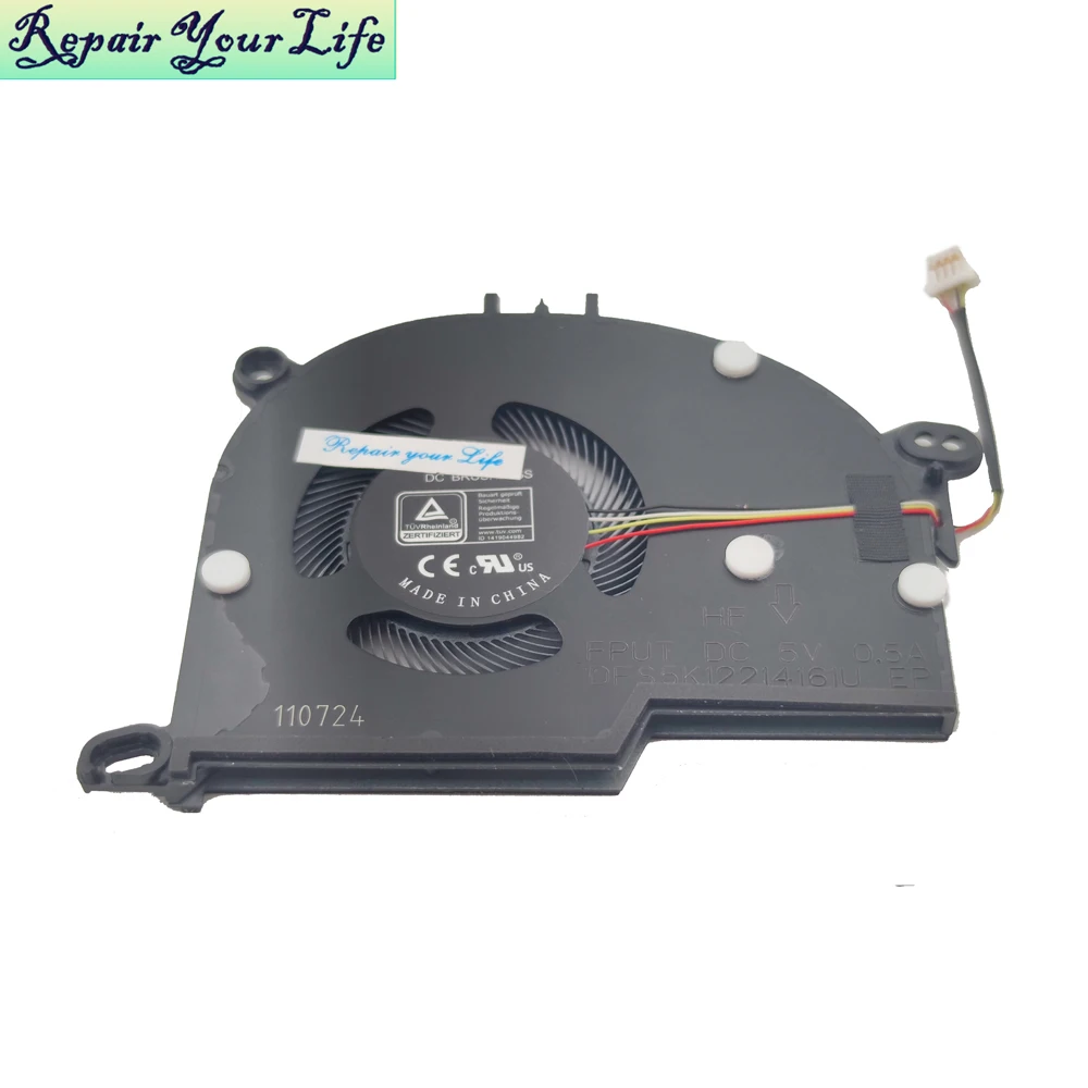 Ventilador de refrigeración de CPU para LG Gram 15 15Z90 16Z90Q 17Z90Q 2022 15Z90P 16Z90P 17Z90P 2021 FPUT DFS5K 12214161 Radiador enfriador de portátil U - imagen 5