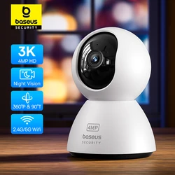 Baseus Cámara IP 4MP – Seguridad 5G/WiFi con Audio Bidireccional