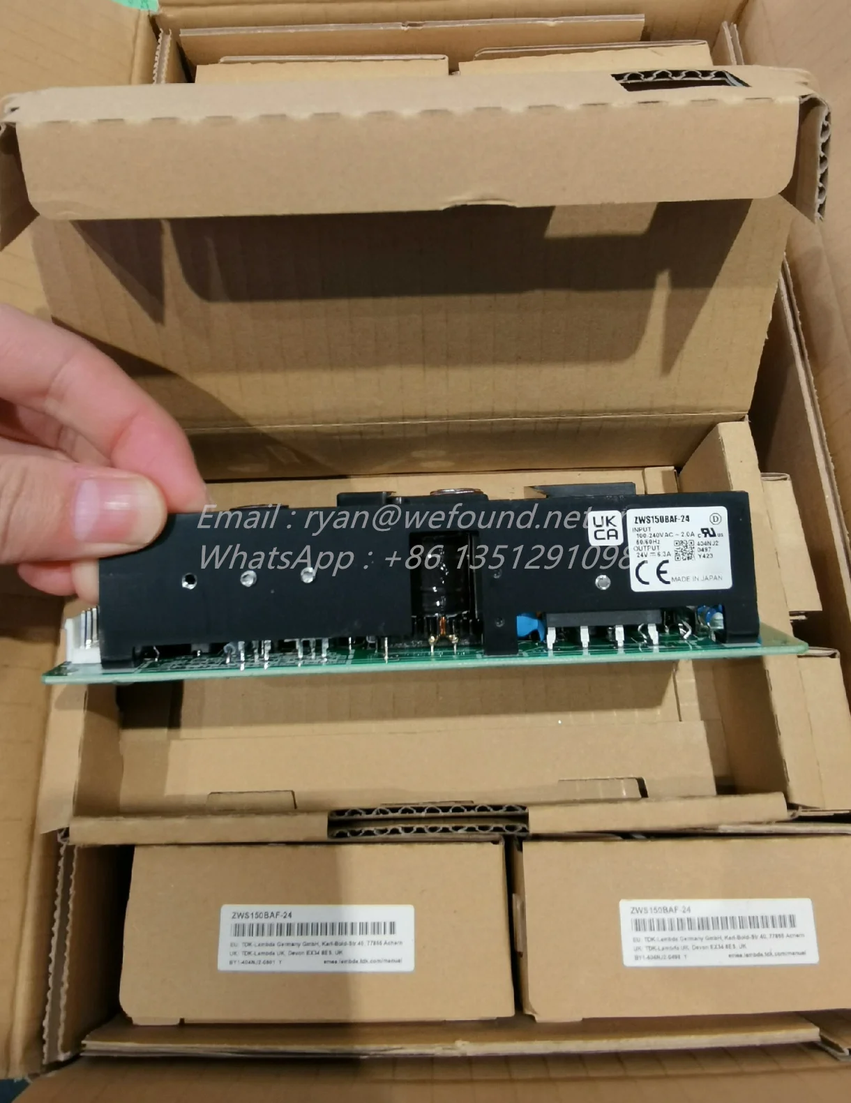 ZWS150BAF-24 para fuente de alimentación tipo PCB resistente TDK Lambda AC-DC - imagen 3