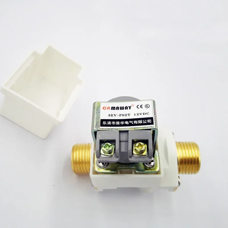 Válvula Solenoide Solar tipo T G1/2 ", controlador NC piloto, calentador de agua Solar, rosca de tornillo externo DN15 - imagen 5