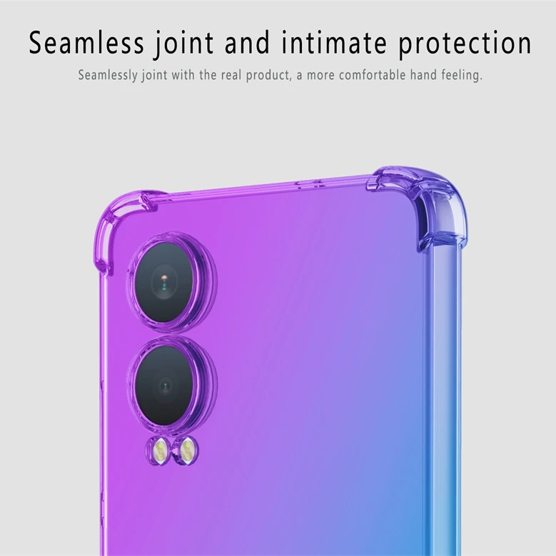 Funda de TPU con gradiente a prueba de golpes para OnePlus Nord CE 4 Lite 5G CE 3 2 Lite N30 SE N200 N20 2T, funda protectora, Coque Capa - imagen 4
