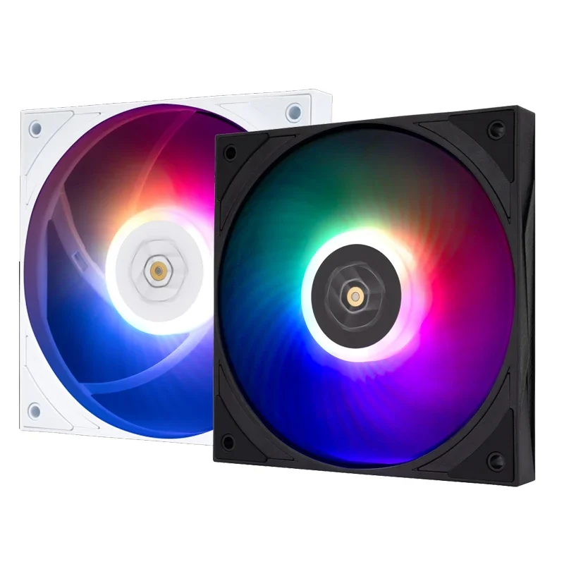 Thermalright TL-H12015, ventilador con estuche ultrafino de 15 mm 12015, 5 V ARGB para gabinete ITX o reemplazo de enfriador de aire de CPU, negro/blanco - imagen 3