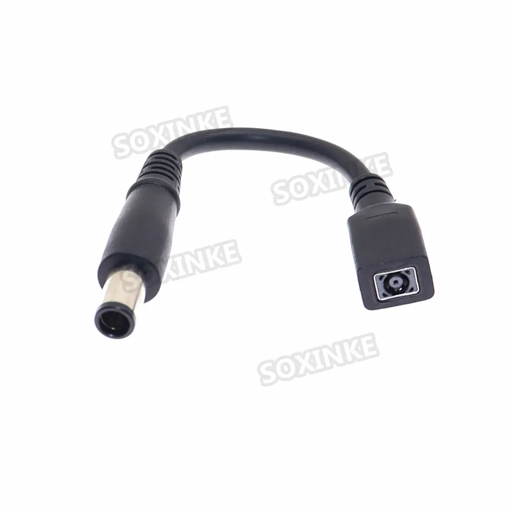 Adaptador de corriente de alta calidad para ordenador portátil, Cable convertidor de cargador de 4,5x3,0mm a 7,4x5,0mm, enchufe de CC con Pin para portátil HP Dell - imagen 3