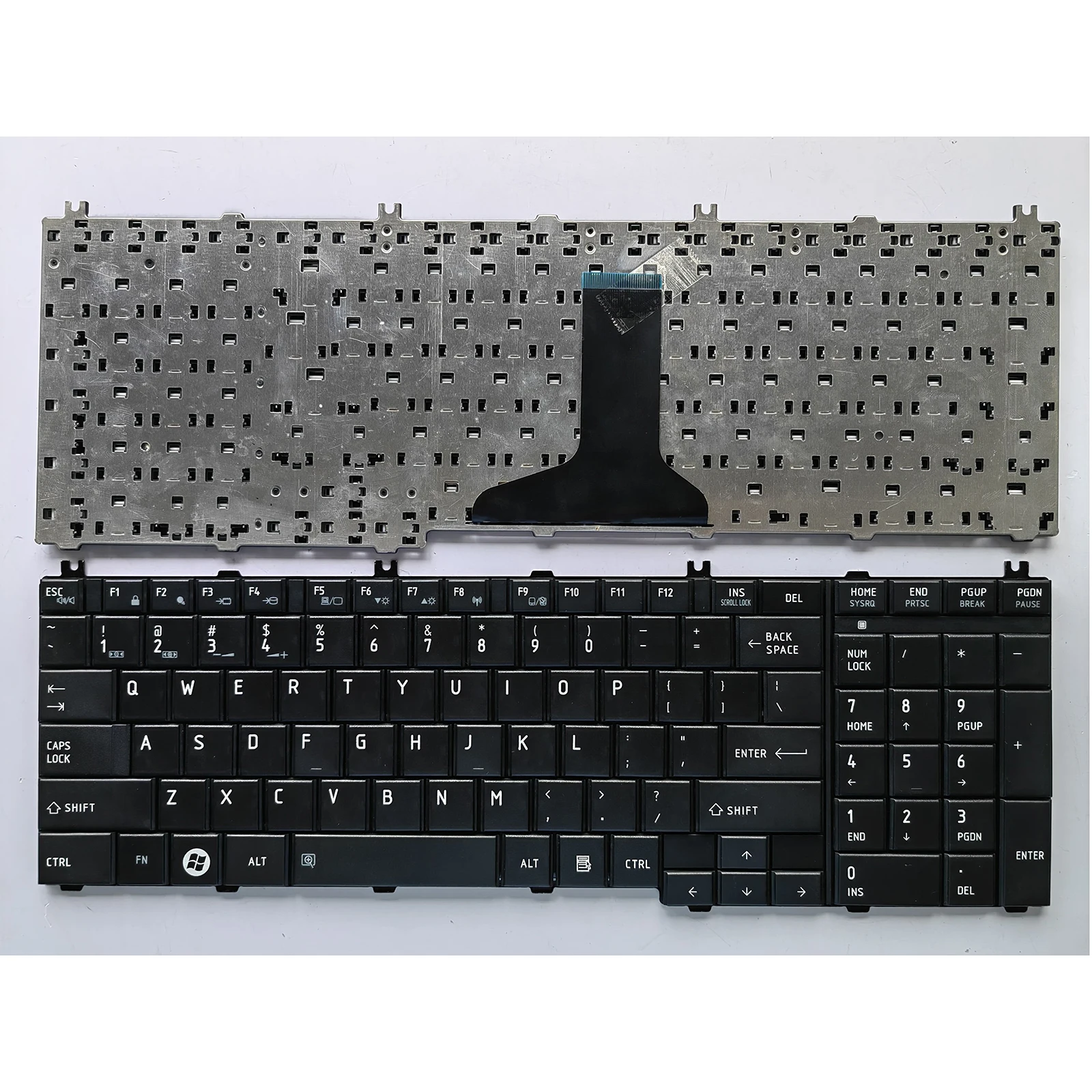 Teclado para ordenador portátil Toshiba Dynabook Satellite B450/C B551/E Pro S750 b562/f - imagen 2