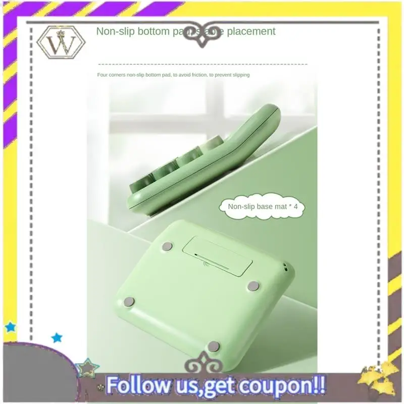 Nueva calculadora bonita de escritorio de 12 dígitos, diseño de interruptor mecánico, calculadora de botón grande con pantalla LCD grande - imagen 4