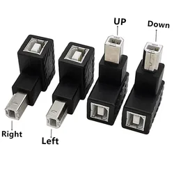 Extensión USB 2.0 Tipo B 90° Macho-Hembra para Impresora