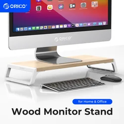 ORICO Soporte Madera para Monitor - Elevador de Escritorio