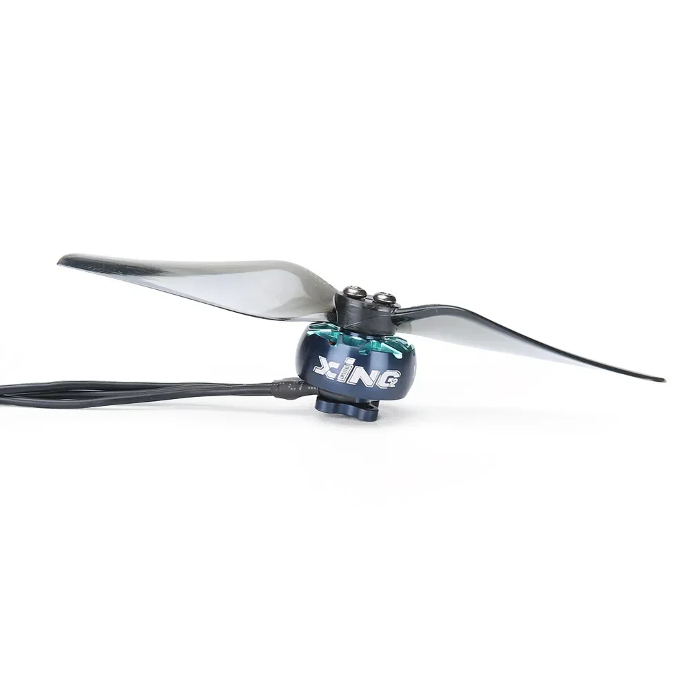 4 Uds IFlight XING2 1404 3000KV/3800KV/4600KV 2-4S palillo de dientes ultraligero construcción motor unibell hélice de 3-4 pulgadas para Dron FPV - imagen 5