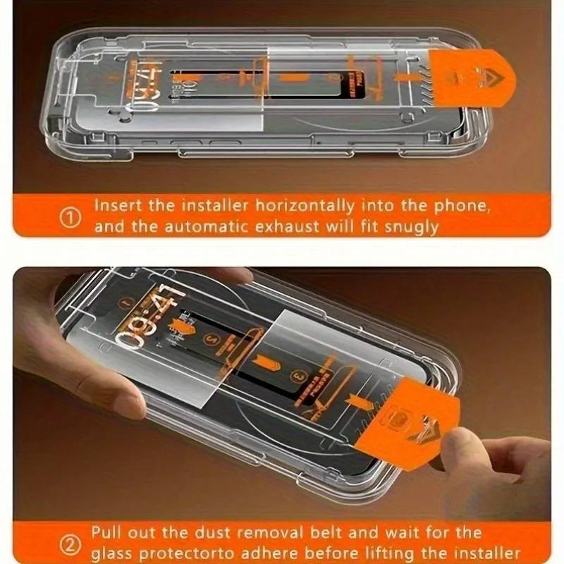 Protector de pantalla de privacidad de cubierta completa de 3 uds para iPhone 17 16 Pro Max 15 14 Plus Pro 13 12 11 Pro X XR XS Max vidrio templado - imagen 4