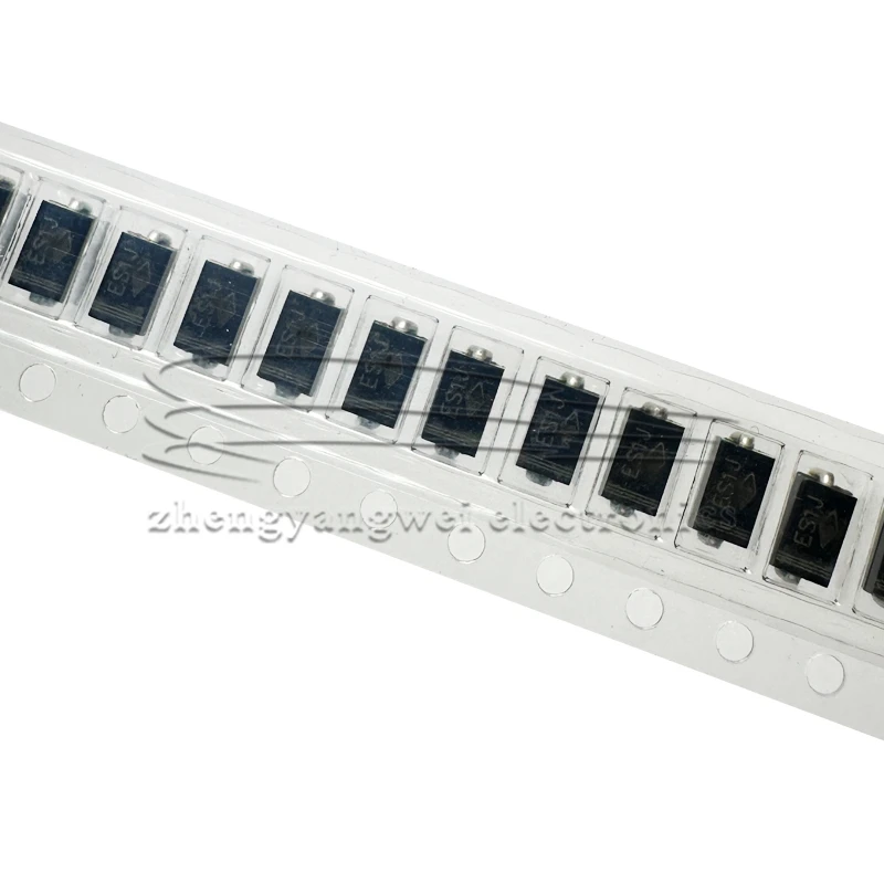 ES1J SMA 600V 1A 50 Uds DO-214AC diodo rectificador de recuperación ultra rápida - imagen 2