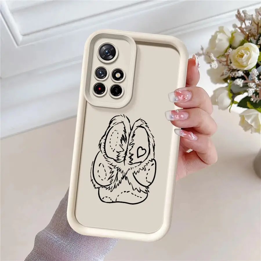 Funda para Xiaomi Redmi 10A 10C A2 A1 Plus 13C 14C A3 A5 9C 9A 12C 9T funda suave dibujos animados lindo gato garra - imagen 4