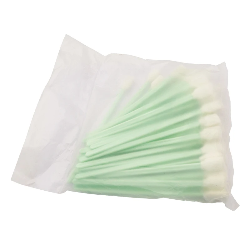 50 Uds. Espuma de hisopos de limpieza de cabezal de impresión de 18cm para Epson Roland Mimaki Mutoh herramienta de limpieza palo de limpieza de cabezal de impresión de inyección de tinta - imagen 4