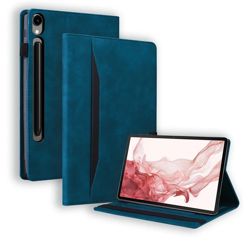 Para Samsung Galaxy Tab S10 FE Plus Funda de 13,1 pulgadas Flio PU cuero cartera de negocios soporte Funda para Galaxy Tab S10FE Plus + Funda - imagen 2