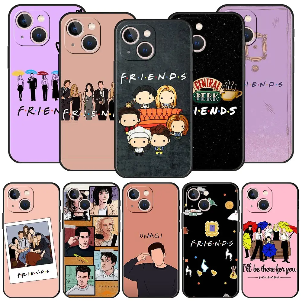 Funda de teléfono Central Perk Coffee friends tv Show para iPhone 16 13 15 14 12 11 Pro MAX XR X SE XS 7 8 Plus, funda suave de TPU